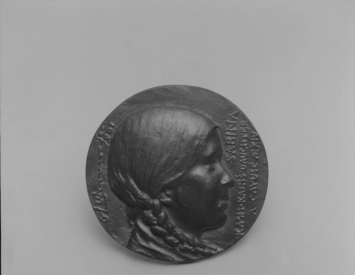 Sabina, a Cayuse — Olin Levi Warner
