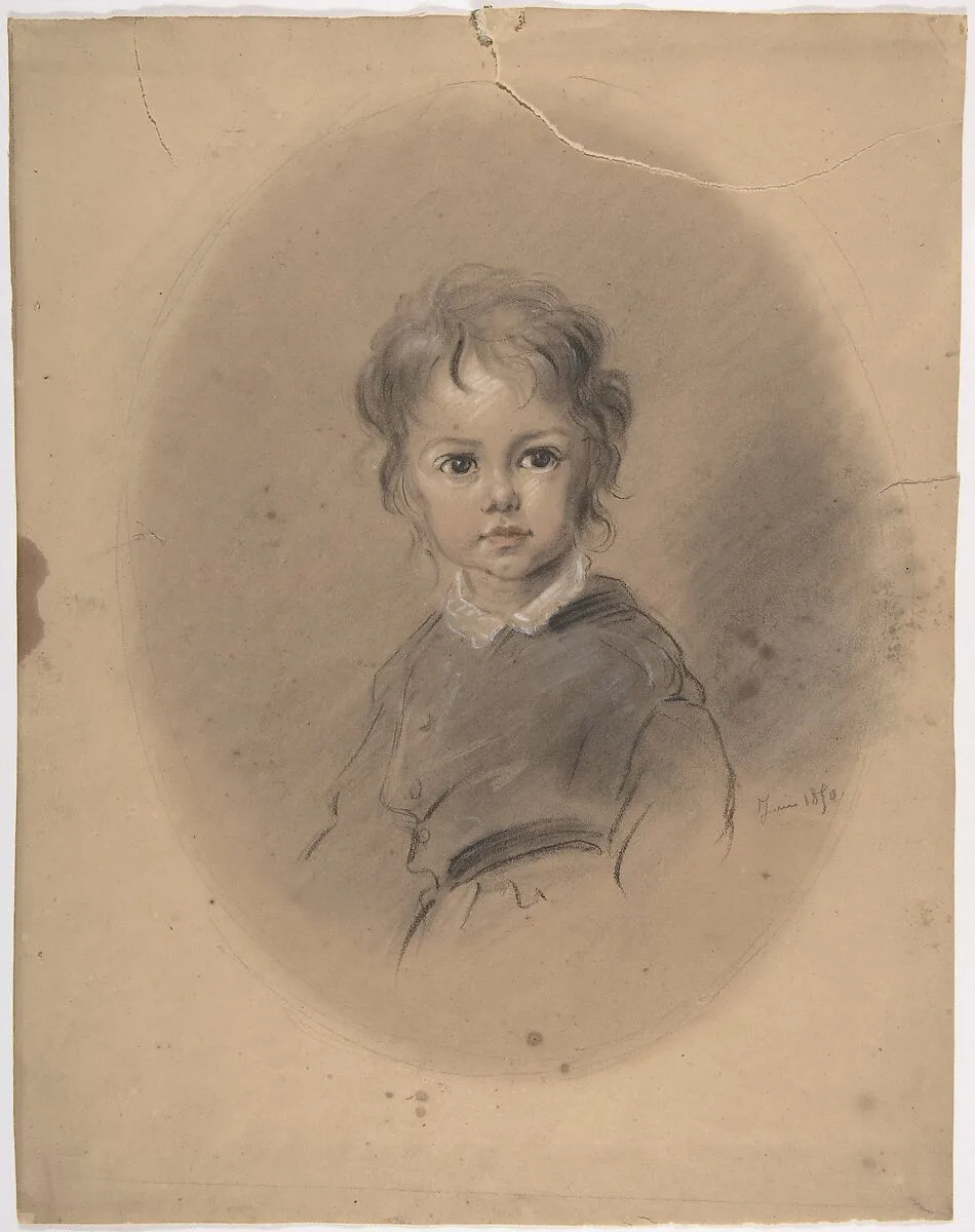 Portrait of a Boy — Antoine Auguste Ernest Hébert