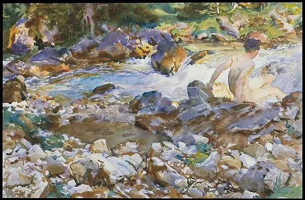 Mountain Stream — John Singer Sargent