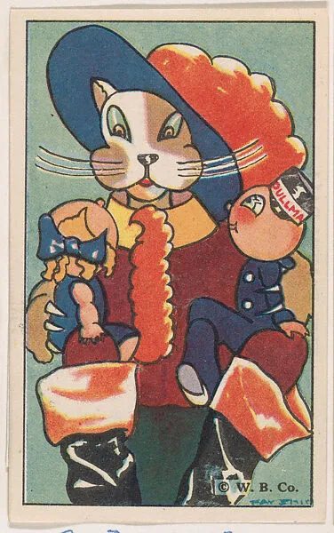 The Fancy Ball, bakery card from the Pullman Kids in Wonderland series (D69), issued by the Weber Baking Company — Weber Baking Company