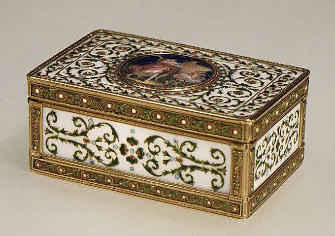 Snuffbox — Adrien Jean Maximilien Vachette|François Boucher|Jean Honoré Fragonard