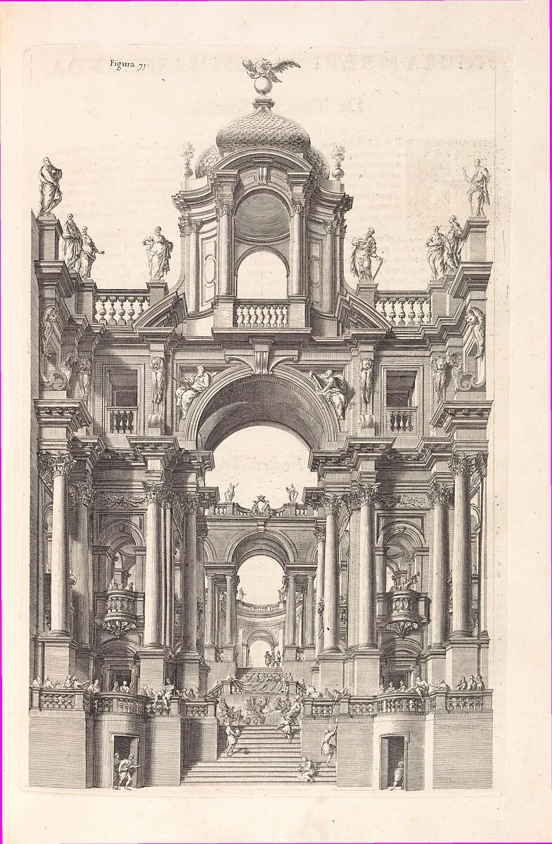 Perspectiva pictorum et architectorum — Andrea Pozzo|Joannis Jacobi Komarek|Vincenzo Mariotti|Benoit Thiboust|Leopold I, Holy Roman Emperor|Giovanni Girolamo Frezza|Arnold van Westerhout