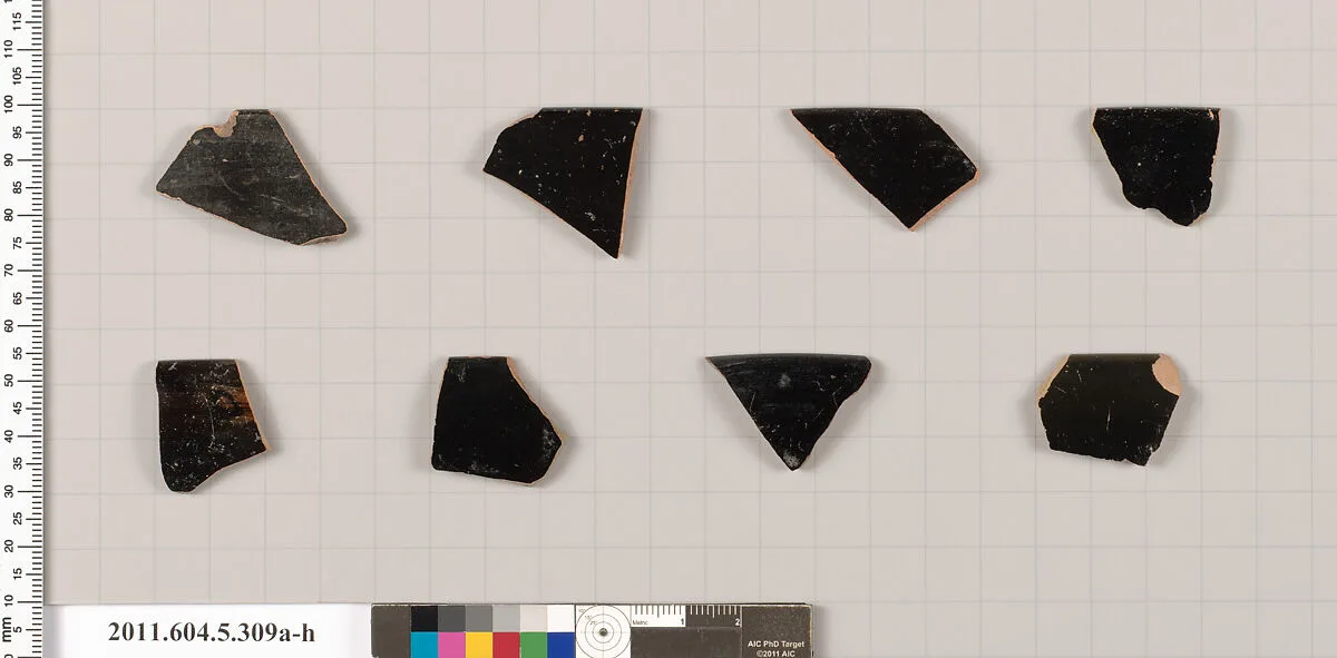 Terracotta rim fragments of kylikes (drinking cups) — Unknown
