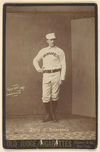 Daley, Catcher, Indianapolis, from the series Old Judge Cigarettes