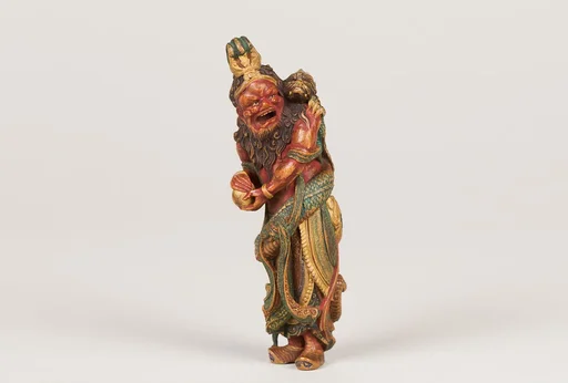 龍神木彫根付|Ryūjin, Dragon King of the Sea