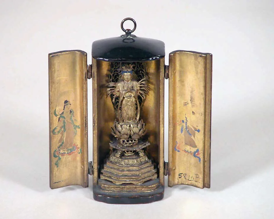 厨子入千手観音立像|Thousand-armed Kannon in Portable Shrine — Unknown