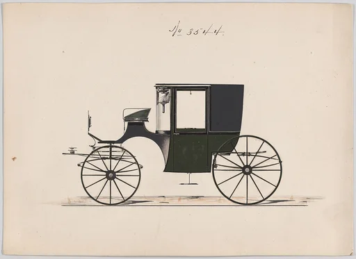 Design for Coupé, no. 3544