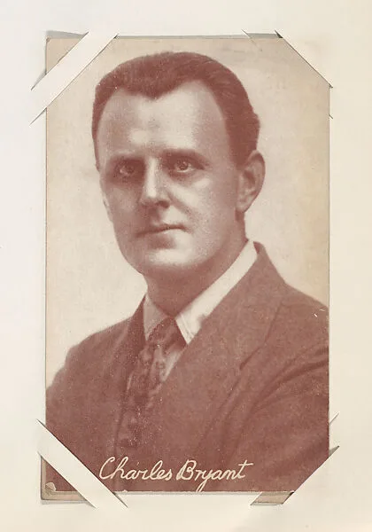 Charles Bryant from Movie Stars Exhibit Cards series (W401) — Unknown