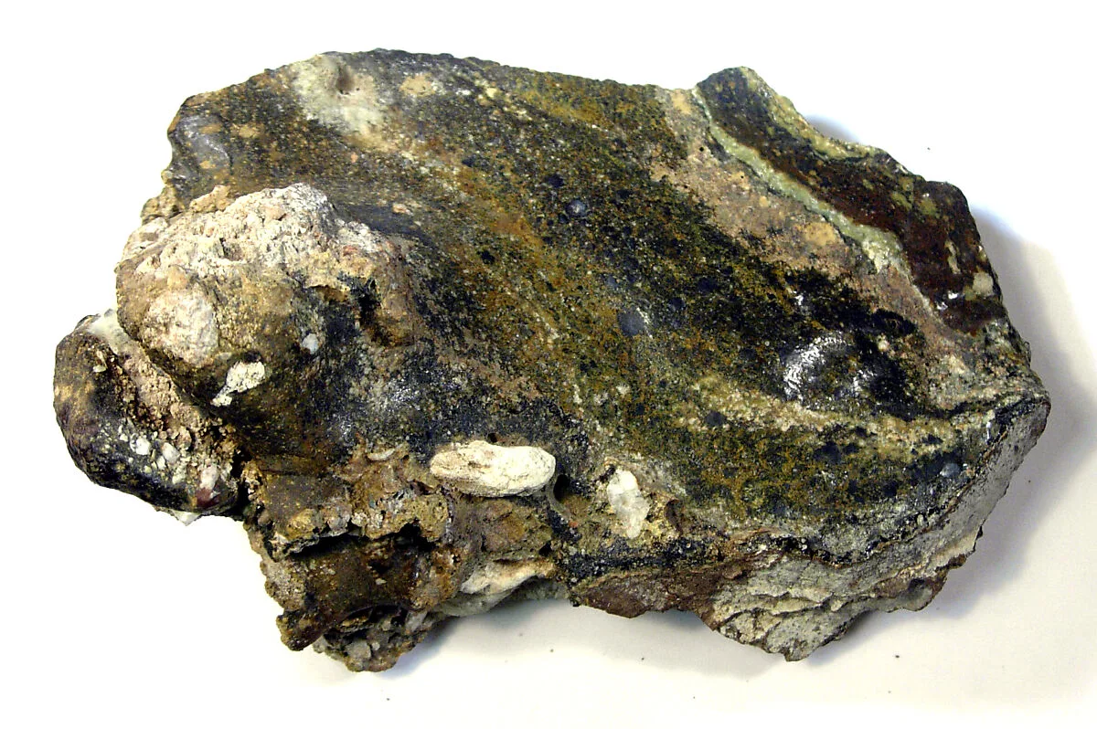 Pieces of slag from glazing process — Unknown