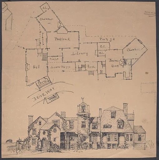 House Elevation and Plan