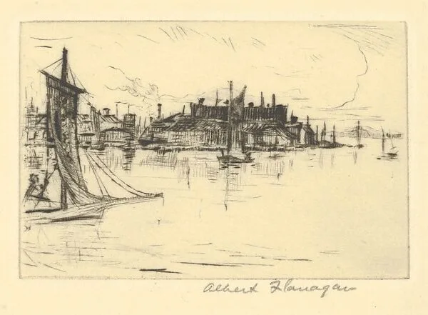 Old Mystic, Conn. — Albert E. Flanagan