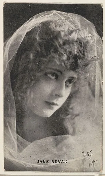 Jane Novak, from the Black and White Movie Stars series (D1), issued by the E. H. Koester Baking Company — E. H. Koester Baking Company, Baltimore