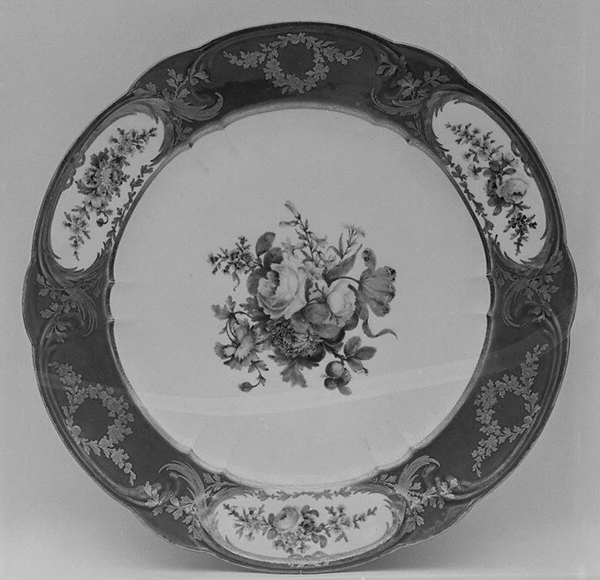 Plate (part of a service) — Sèvres Manufactory|Nicquet