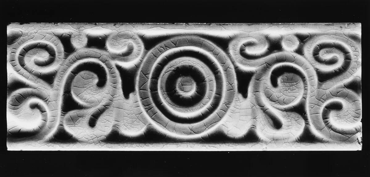 Border Tile — J. and J. G. Low Art Tile Works