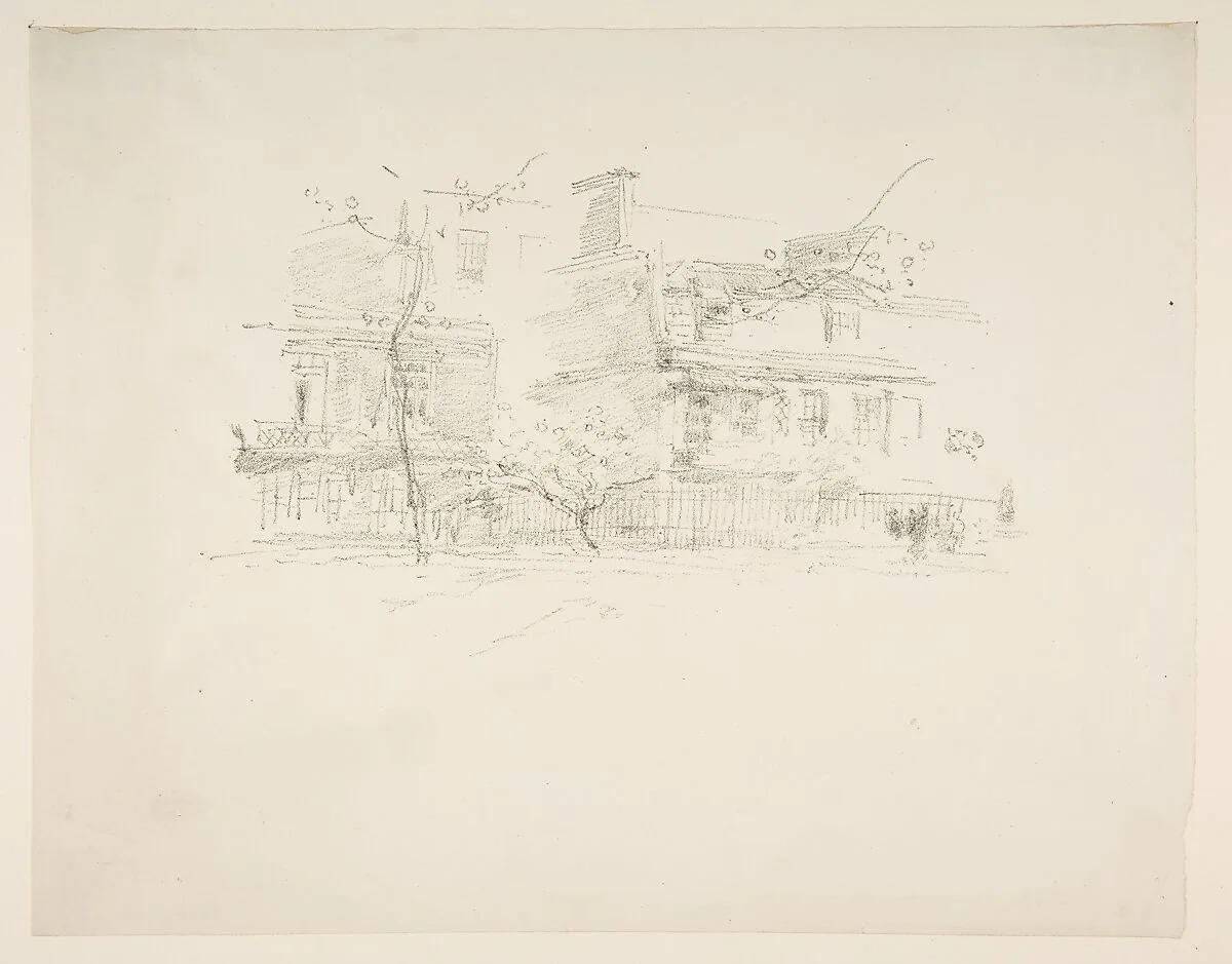 Lindsay Row, Chelsea — James McNeill Whistler