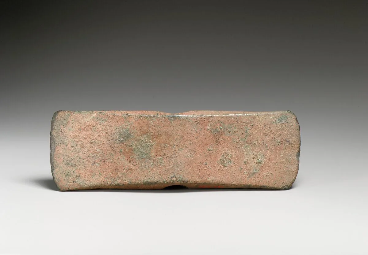 Bronze double axe — Unknown