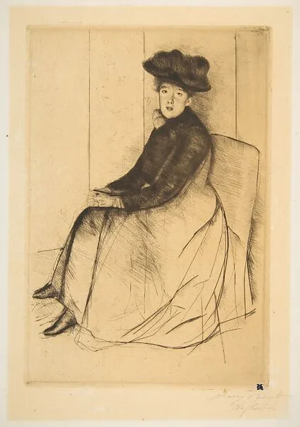 Reflection — Mary Cassatt