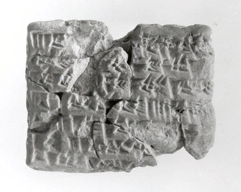 Cuneiform tablet: quittance for rent, Esagilaya archive — Unknown