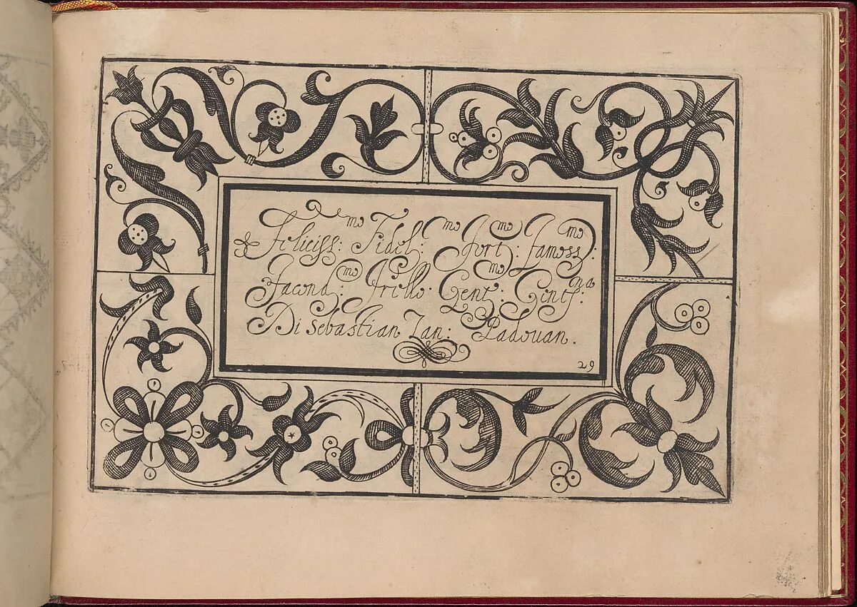 Ghirlanda: Di sei vaghi fiori scielti da piu famosi Giardini d'Italia, page 37 (recto) — Pietro Paulo Tozzi|Libraria del Giesu