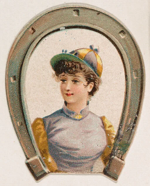 Horseshoe, from the Novelties series (N228, Type 3) issued by Kinney Bros. — Kinney Brothers Tobacco Company