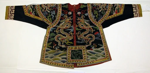 清 緙絲云龍紋甲|Theatrical armor with dragons