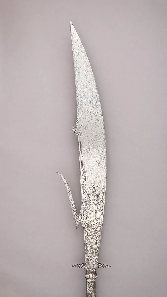 Glaive of the Bodyguard of Giovanni Battista Bourbon del Monte (1541–1615) — Unknown