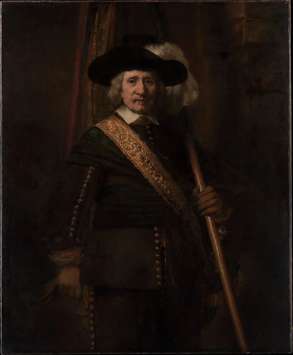 The Standard Bearer (Floris Soop, 1604–1657) — Rembrandt (Rembrandt van Rijn)