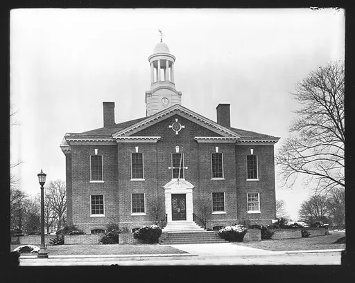 [Neoclassical Public Building with Gazebo Belltower]