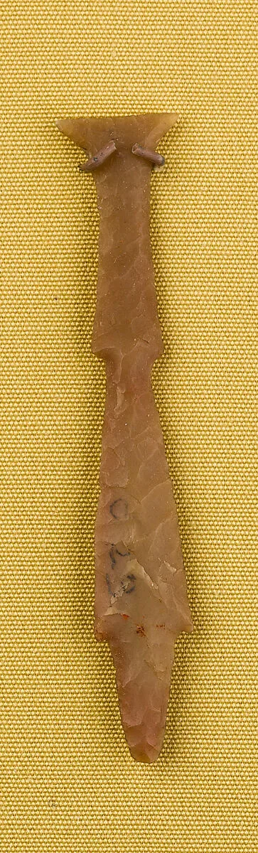 Notched projectile point with transverse tip — Unknown