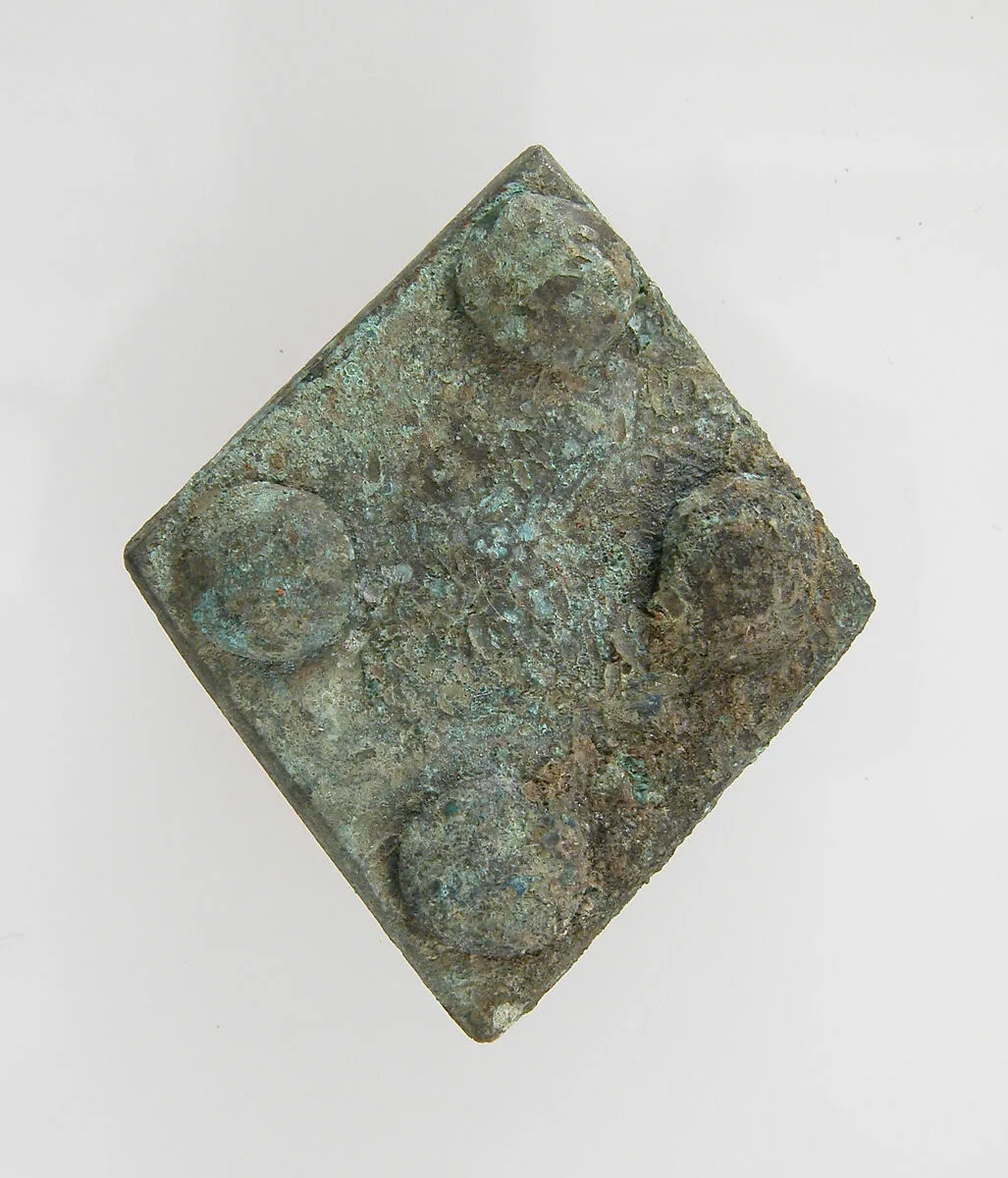 Lozenge-Shaped Plaque — Unknown