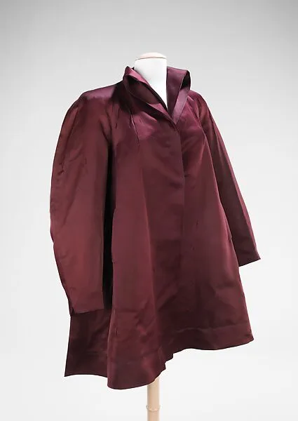 Evening coat — Charles James|Catoir Silk Company