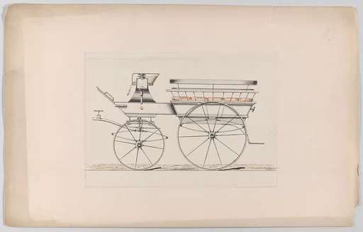 Design for Wagonette (unnumbered)