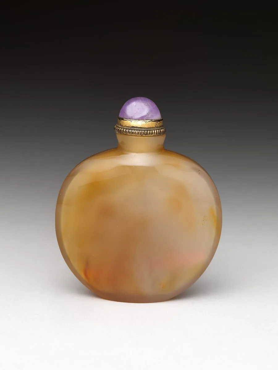 清 瑪瑙鼻煙壺|Snuff Bottle — Unknown