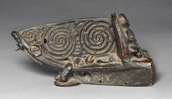 Model Canoe Prow — Unknown