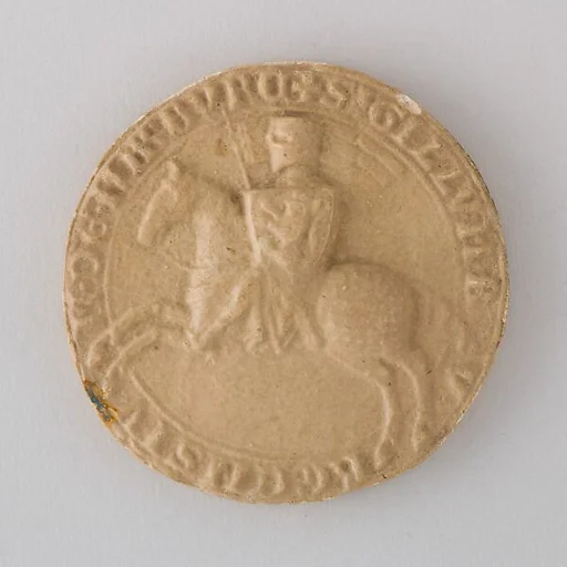 Reproduction of the Seal of Marburg in Hessen, 1290