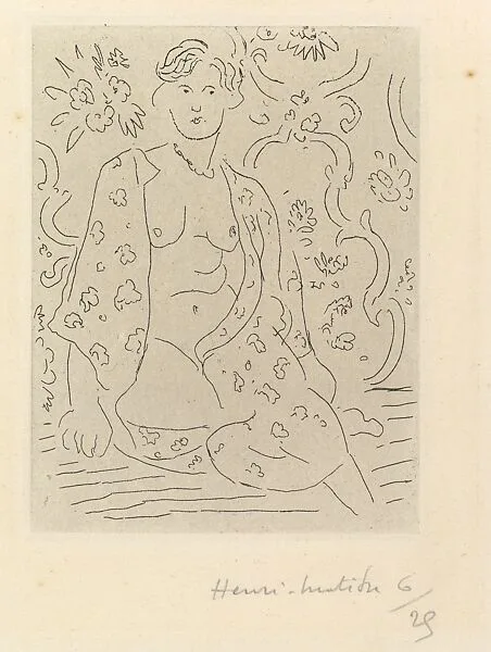 The Arabic Robe — Henri Matisse