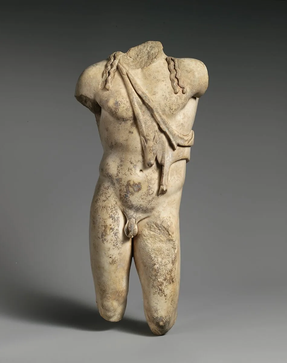 Marble statuette of young Dionysos — Unknown
