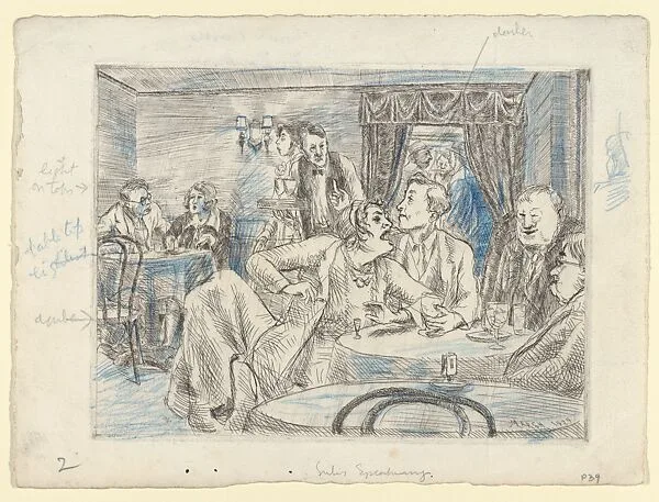 Speakeasy–Julius' Annex — Reginald Marsh