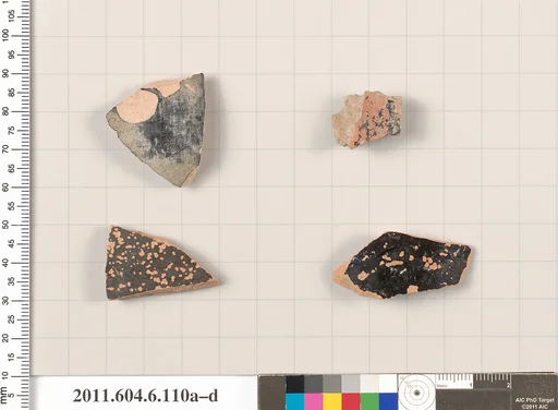 Terracotta fragments of closed shapes