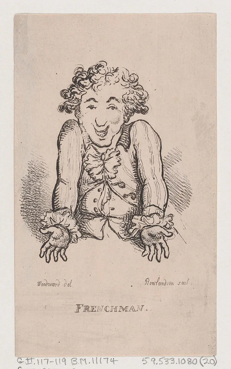 Frenchman — Thomas Rowlandson|Thomas Tegg|George Murgatroyd Woodward