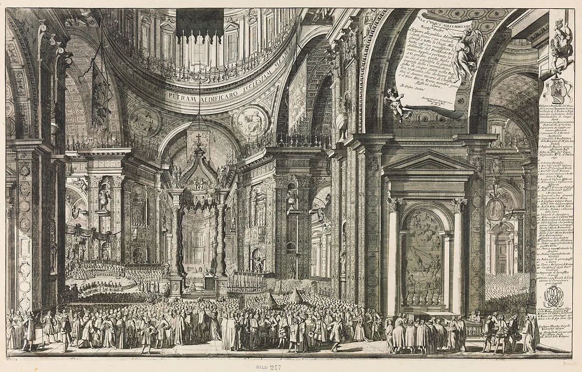 Canonization of Five Cardinals in Saint Peter's Basilica, Rome — Matteo Gregorio Rossi|Giuseppe Tiburtio Vergelli