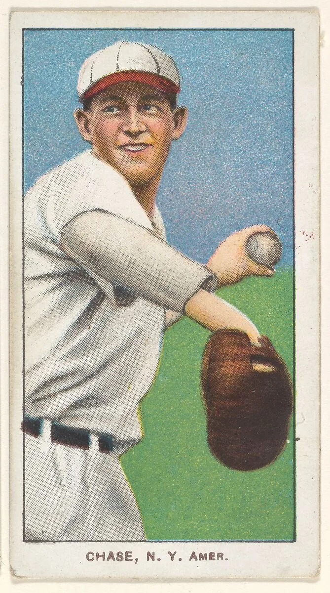 Chase, New York, American League, from the White Border series (T206) for the American Tobacco Company — American Tobacco Company