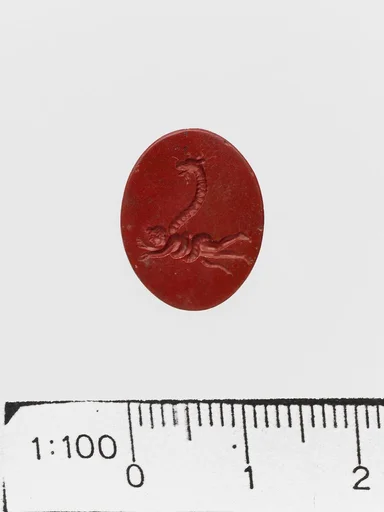 Red jasper ring stone