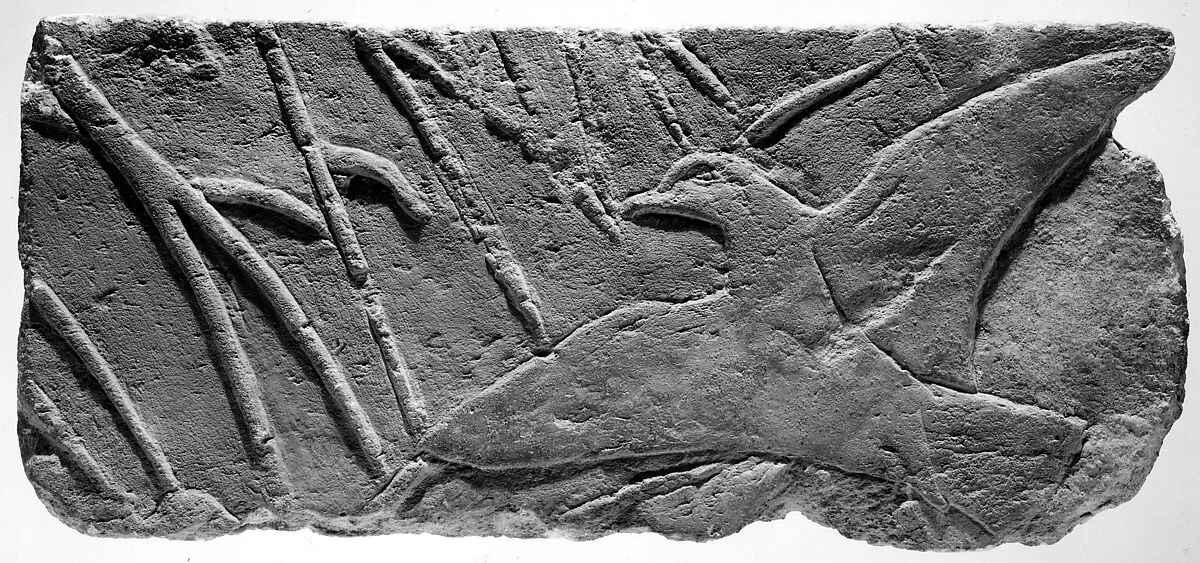 Relief with a bird — Unknown