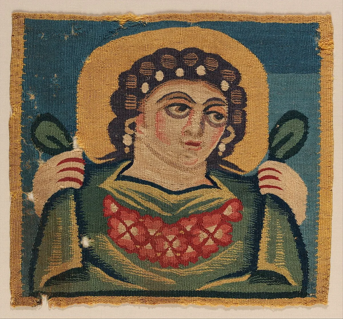 Tabula (Square) with the Head of Spring — Unknown