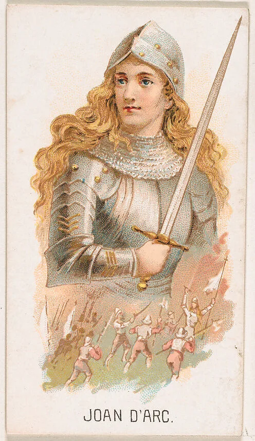 Joan of Arc, from Leaders series (N222) issued by Kinney Bros. — Kinney Brothers Tobacco Company