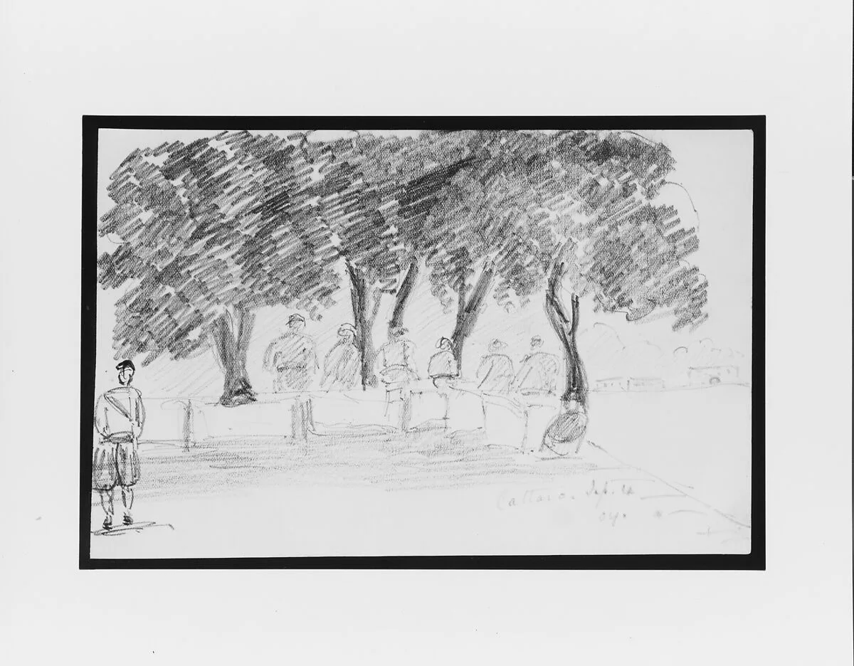 Cattaro (from Sketchbook) — Mary Newbold Sargent