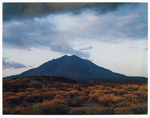 Las Tres Virgenes Volcano at Sunset, Near Mezquital, Baja California, Mexico — Eliot Porter