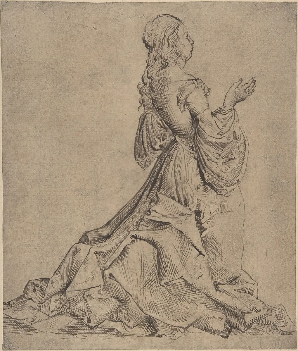 Kneeling Female Figure — Master MZ