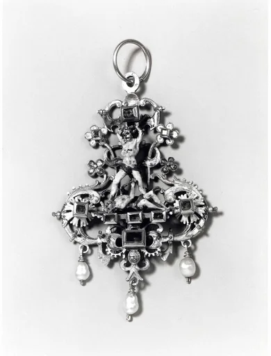 Pendant with Cain and Abel